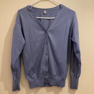 Blue UNIQLO Cardigan Size S